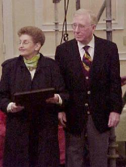 Milton and Ellie Seiler - Caretakers of  National Champion Live Oak The Seven Sisters